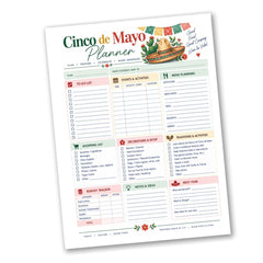 Cinco de Mayo Planner