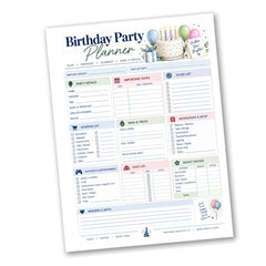 Birthday Planner