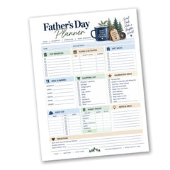 Father's Day Planner