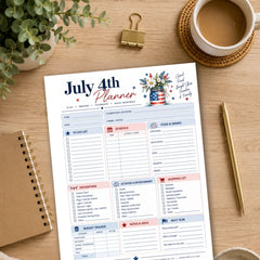 July 4th Planner
