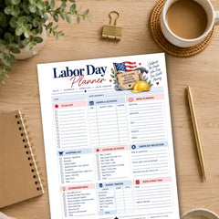 Labor Day Planner