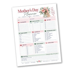 Mother's Day Planner