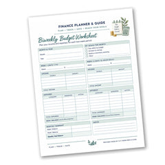 Bi-Weekly Budget Worksheet