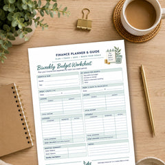 Bi-Weekly Budget Worksheet