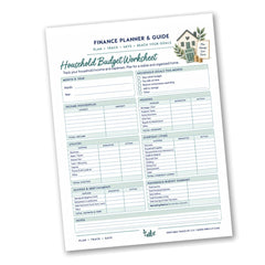 Household Budget Worksheet