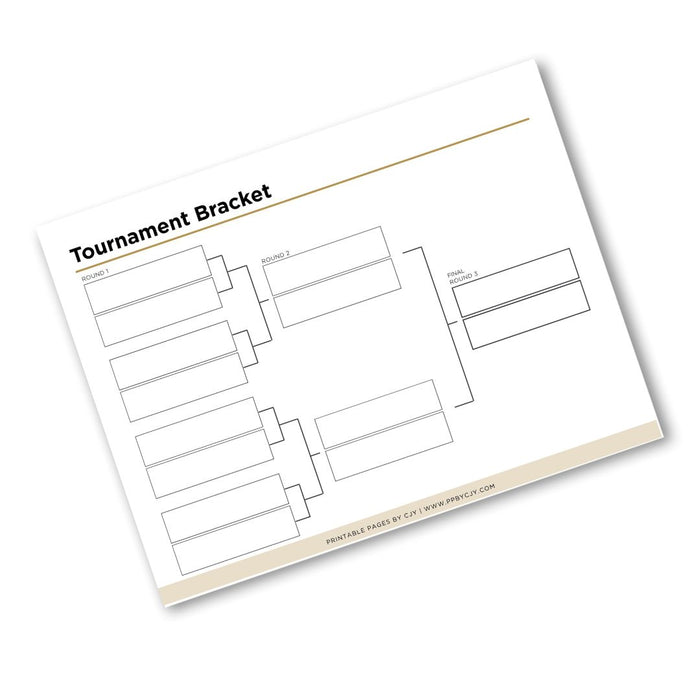 Tournament Bracket