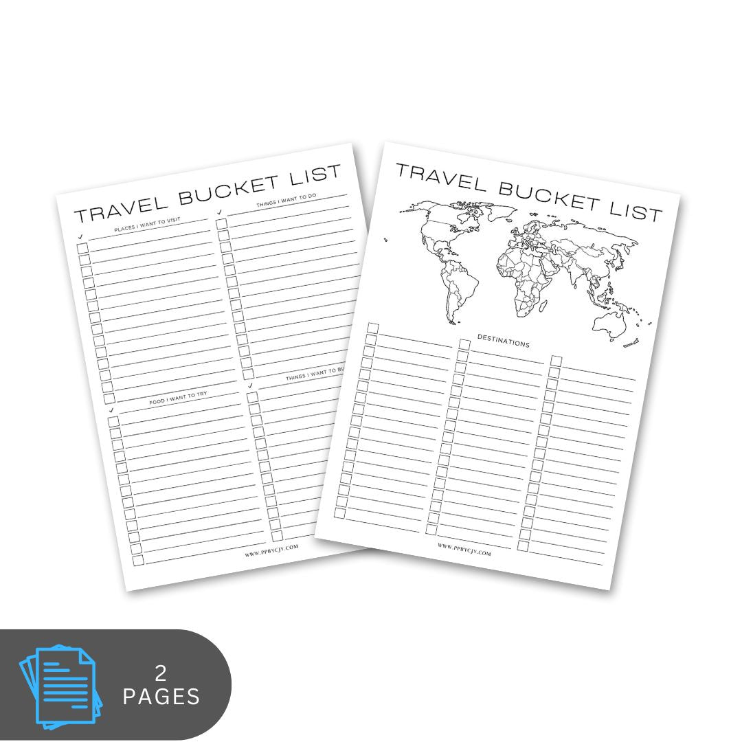 Travel Bucket List - Adventure & Trip Planner