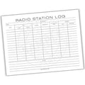 Amateur Radio Station Log Printable PDF Template