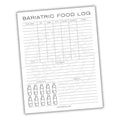Bariatric Food Log Printable PDF Template
