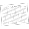 Bead Inventory Printable PDF Template