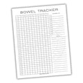 Bowel Movement Tracker Printable PDF Template