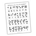 Braille Alphabet Sheet Printable PDF Template