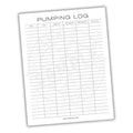 Breastfeeding Pumping Log Printable PDF Template