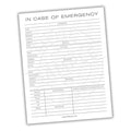 Camping In Case of Emergency Printable PDF Template