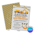 Construction Printable Invitation