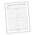 Creative Process Printable PDF Template