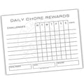 Daily Chore Reward Chart Printable PDF Template