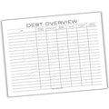 Debt Tracker Printable PDF Template