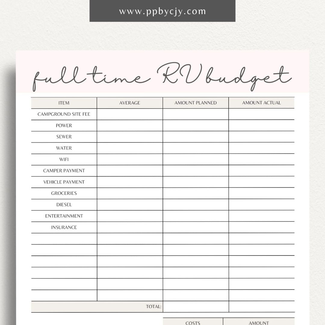 National Parks Journal Printable Template – Digital download for recording and documenting visits to national parks, including experiences, notes, and memories.