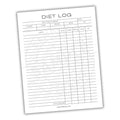 Diet Log Printable PDF Template