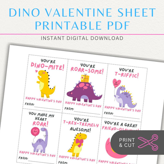 Dinosaur-themed Valentine’s Day cards with cute dinosaur designs and fun dinosaur-themed quotes for a playful Valentine’s greeting.