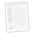 Endometriosis Tracker Printable PDF Template