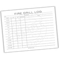 Fire Drill Log Printable PDF Template