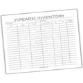 Firearm Inventory Printable PDF Template