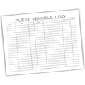 Fleet Vehicle Tracker Printable PDF Template