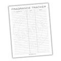 Fragrance Tracker Printable PDF Template
