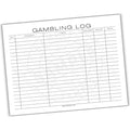 Gambiling Tracker Printable PDF Template