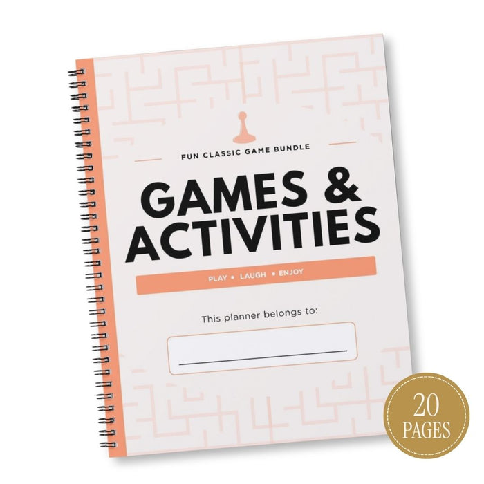 Games & Activities Planner