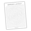 Garden Planting Layout Printable PDF Template