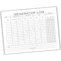 Generator Log Printable PDF Template
