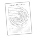 Habit Task Tracker Printable PDF Template