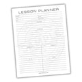 Lesson Planner Printable PDF Template