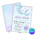 Mermaid Tail Printable Invitation