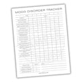 Mood Disorder Tracker Printable PDF Template