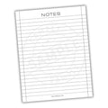 Lined Note Paper Printable PDF Template