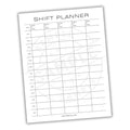 Nursing Shift Planner Printable PDF Template