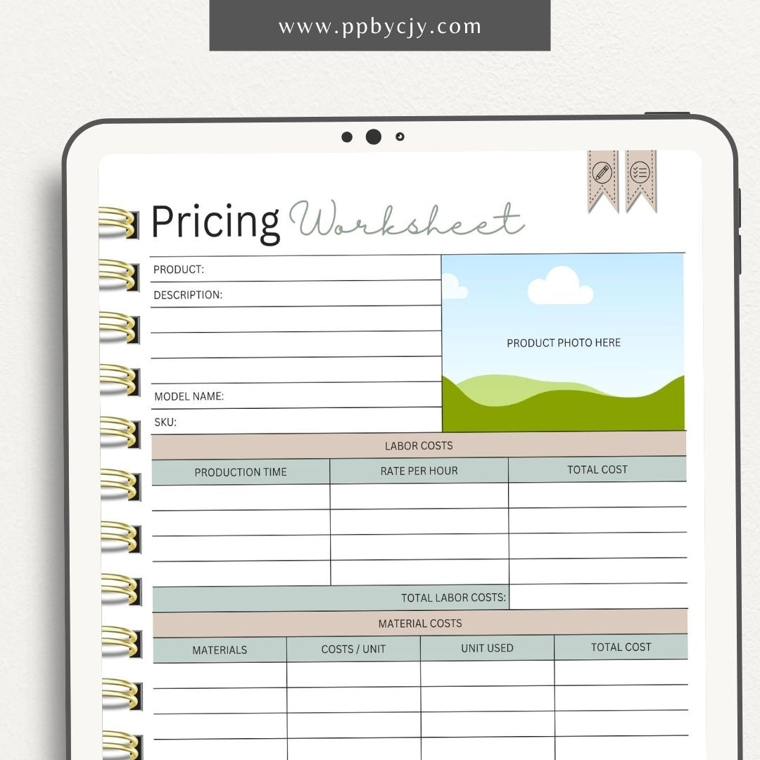 Soap Business Digital Planner – Digital download for managing and organizing various aspects of your soap business, including production schedules, inventory, orders, and marketing strategies