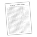 Pain Management Tracker Printable PDF Template
