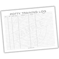 Puppy Potty Training Log Printable PDF Template