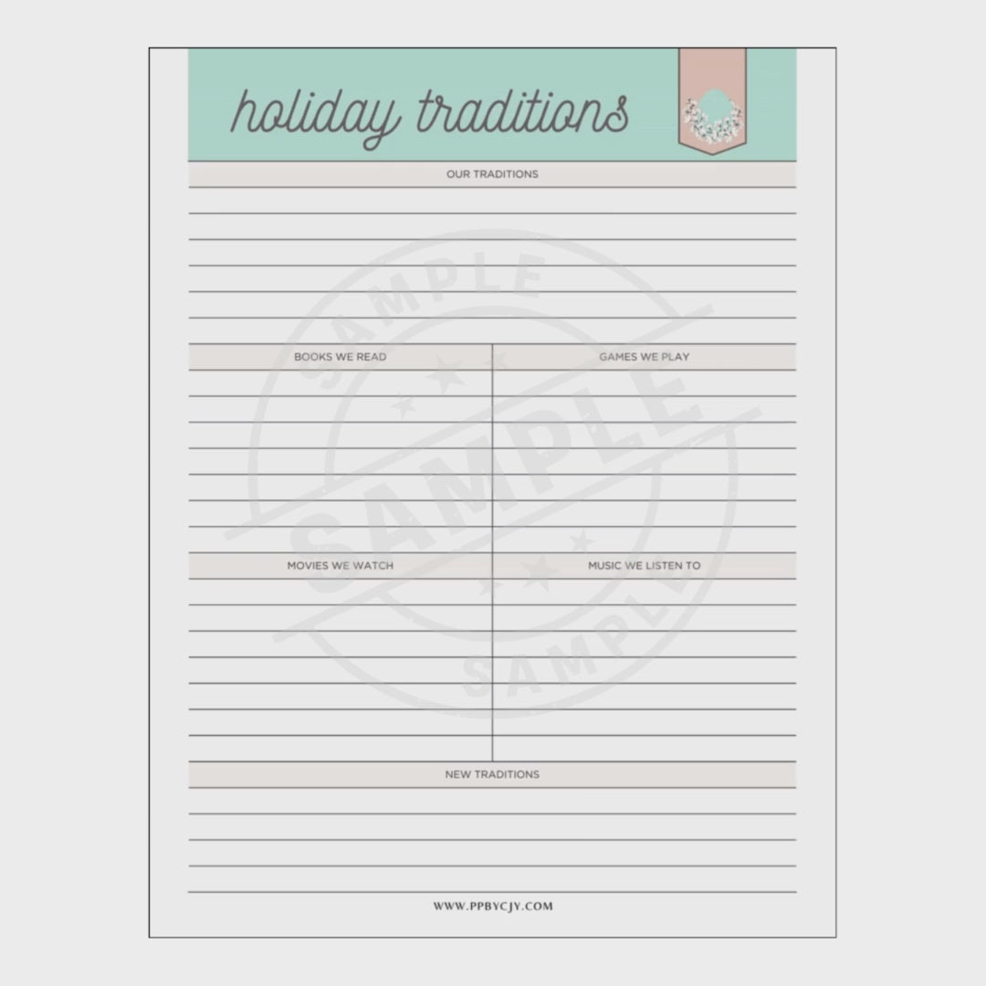 video for Easter party planner checklist with a light blue header on a white background