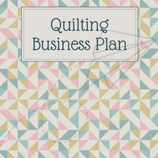 140+ page Quilting Business Printable Binder with inventory tracking, sales logs, fabric and pattern management, expense tracking, and social media planning.

