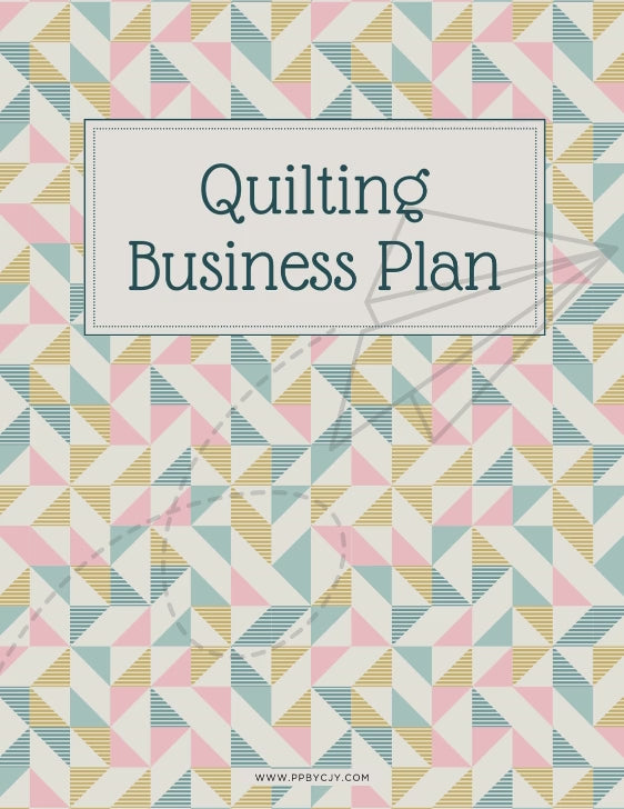 140+ page Quilting Business Printable Binder with inventory tracking, sales logs, fabric and pattern management, expense tracking, and social media planning.

