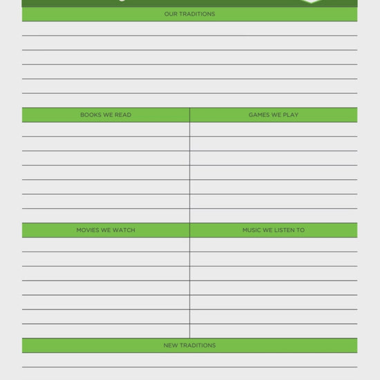 St. Patrick's Day Planner Printable PDF Template Bundle with meal planner, party planner, and decoration planners for mantle, tiered tray, and wreath.

