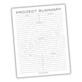 Project Summary Printable PDF Template