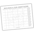 School Counselor Scheduling Tracker Printable PDF Template