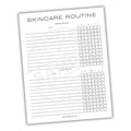 Skincare Routine Tracker Printable PDF Template